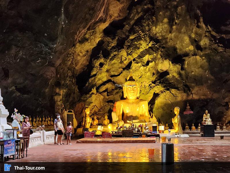 บรรยากาศภายใน ถ้ำเขาหลวง