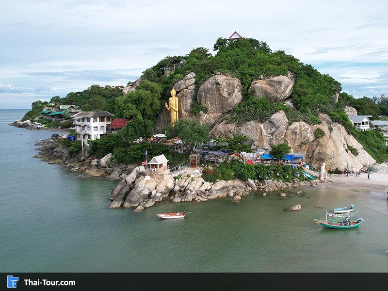 บรรยากาศภาพมุมสูง เขาตะเกียบ