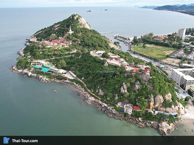 บรรยากาศภาพมุมสูง เขาตะเกียบ