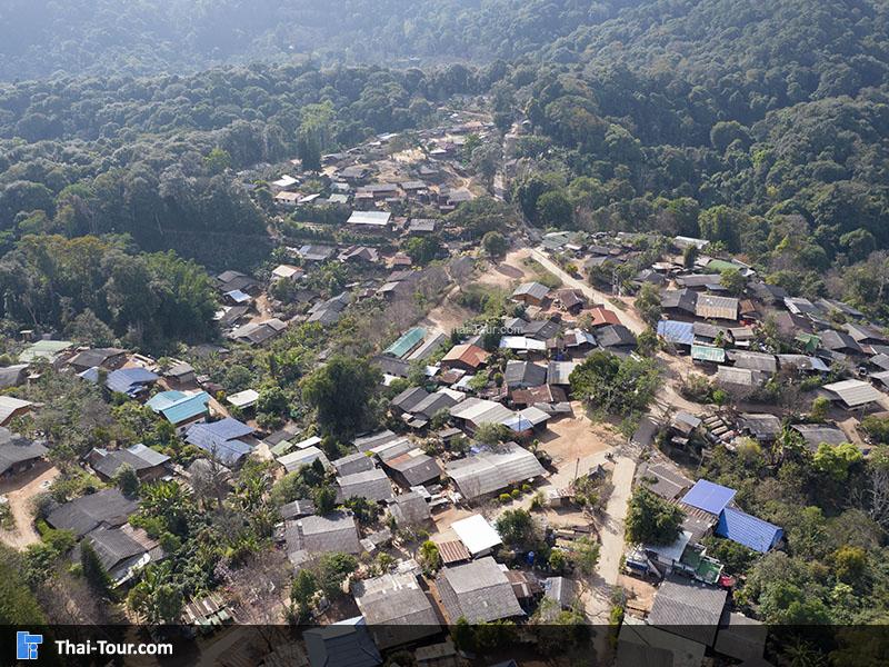 ภาพมุมสูง ขุนช่างเคี่ยน