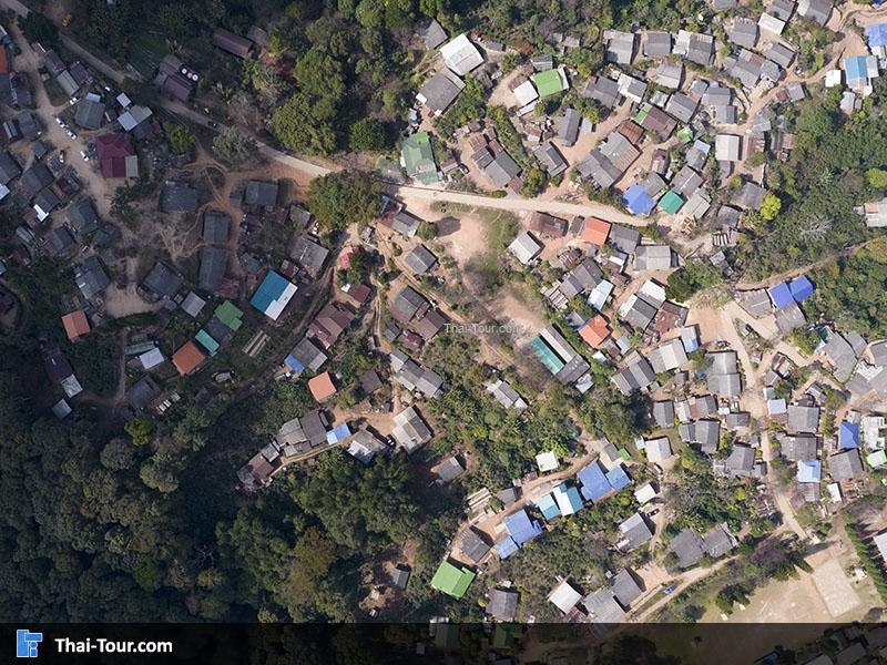 ภาพมุมสูง ขุนช่างเคี่ยน