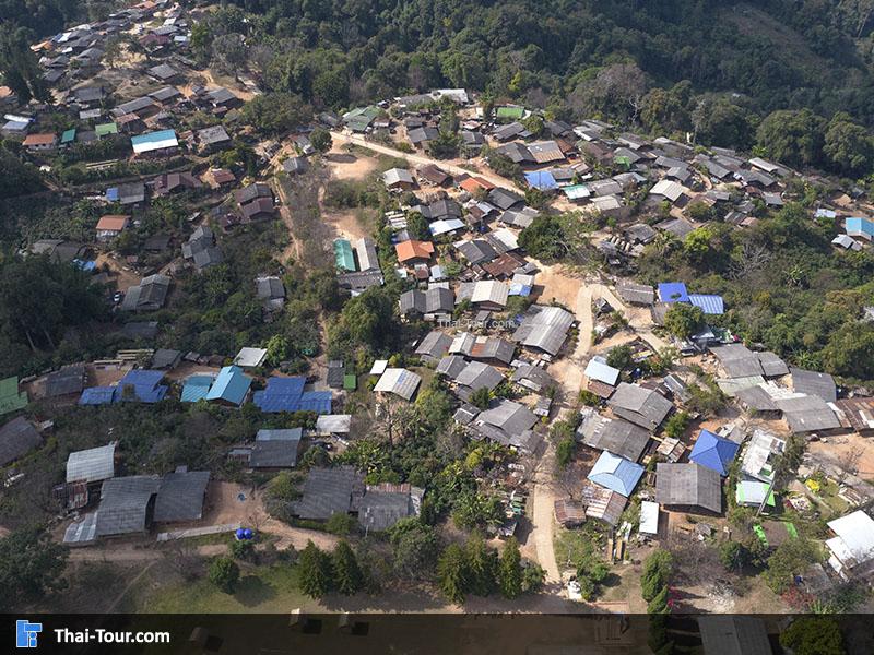 ภาพมุมสูง ขุนช่างเคี่ยน