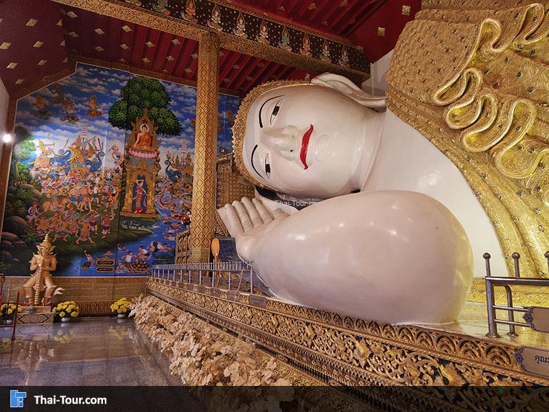 ภายในพระอุโบสถ วัดเด่นสะหลีศรีเมืองแกน