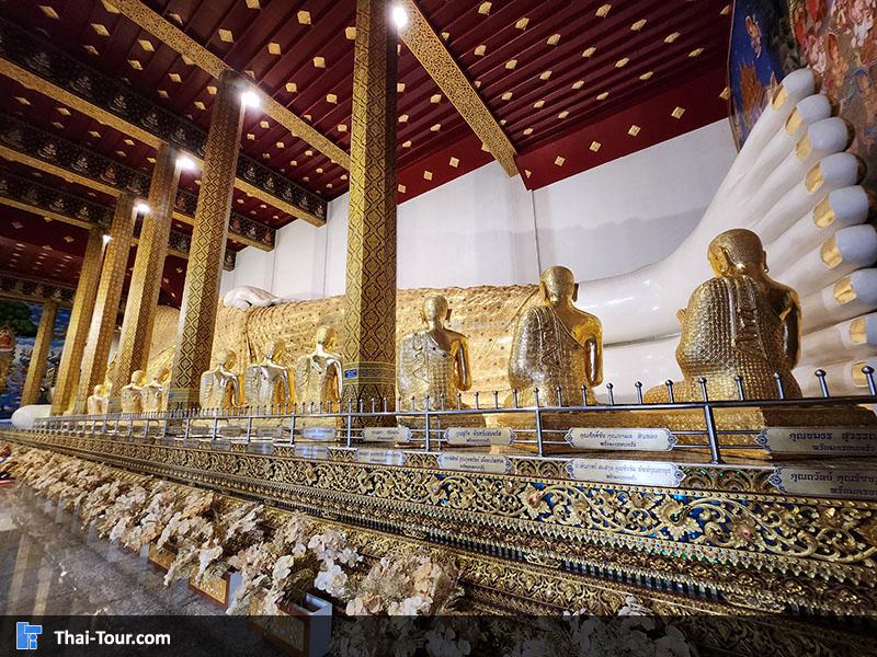 ภายในพระอุโบสถ วัดเด่นสะหลีศรีเมืองแกน