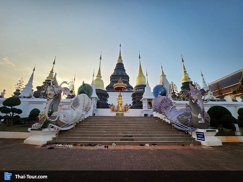 บรรยากาศ วัดเด่นสะหลีศรีเมืองแกน