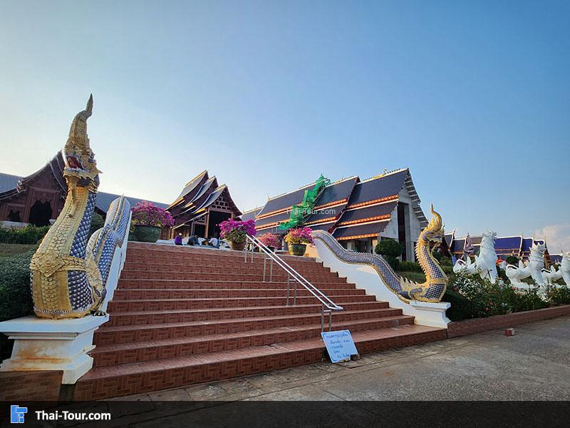 บรรยากาศ วัดเด่นสะหลีศรีเมืองแกน