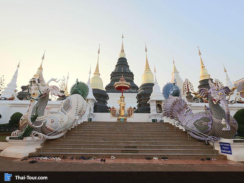 บรรยากาศ วัดเด่นสะหลีศรีเมืองแกน