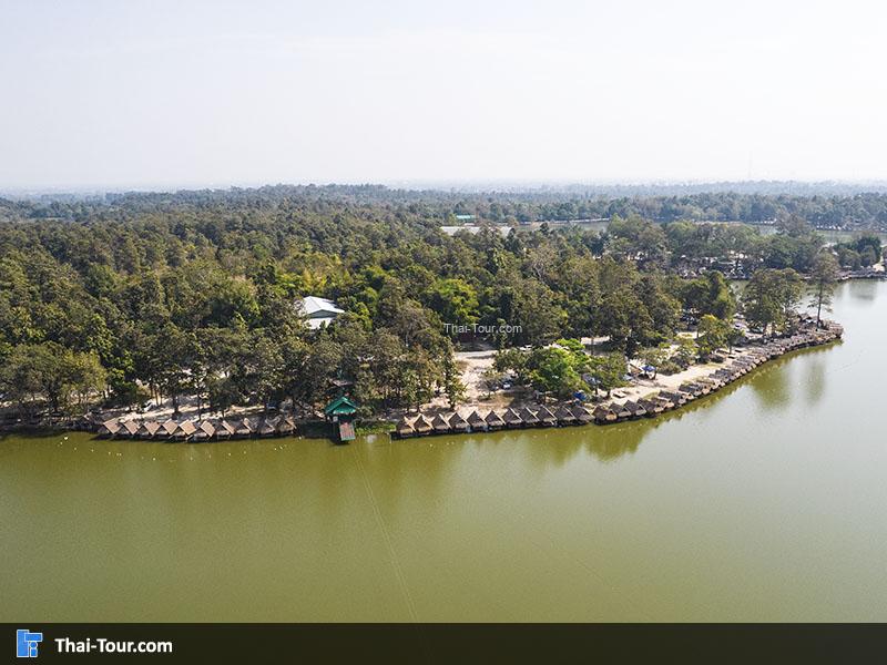 ภาพมุมสูง อ่างเก็บน้ำห้วยตึงเฒ่า