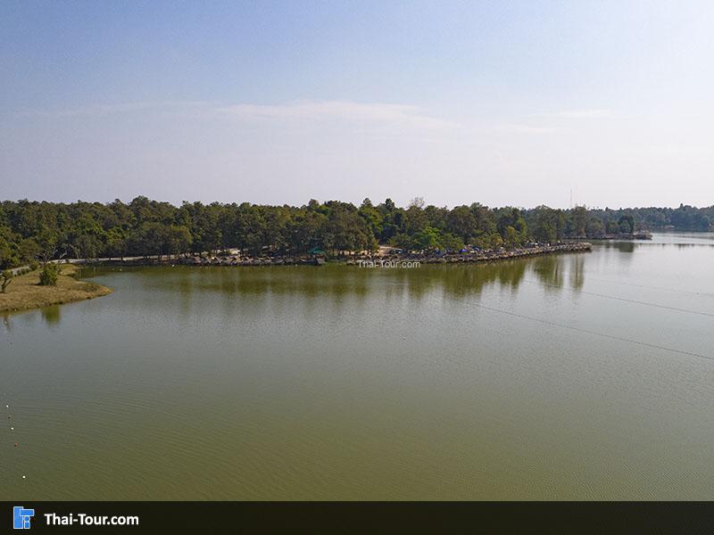 ภาพมุมสูง อ่างเก็บน้ำห้วยตึงเฒ่า