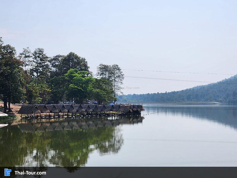 บรรยากาศแพริมน้ำ อ่างเก็บน้ำห้วยตึงเฒ่า