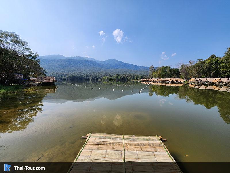 บรรยากาศแพริมน้ำ อ่างเก็บน้ำห้วยตึงเฒ่า