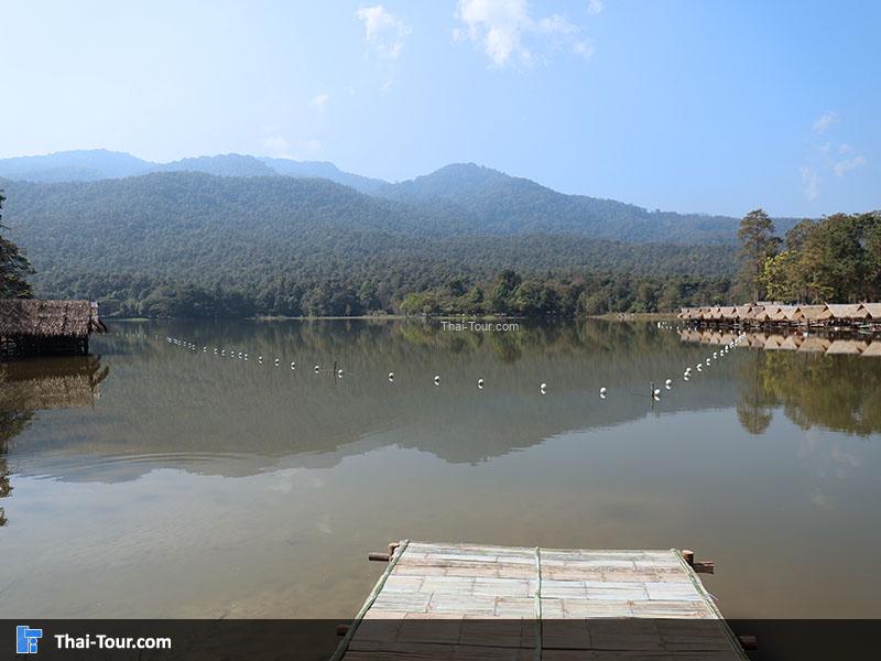 บรรยากาศแพริมน้ำ อ่างเก็บน้ำห้วยตึงเฒ่า