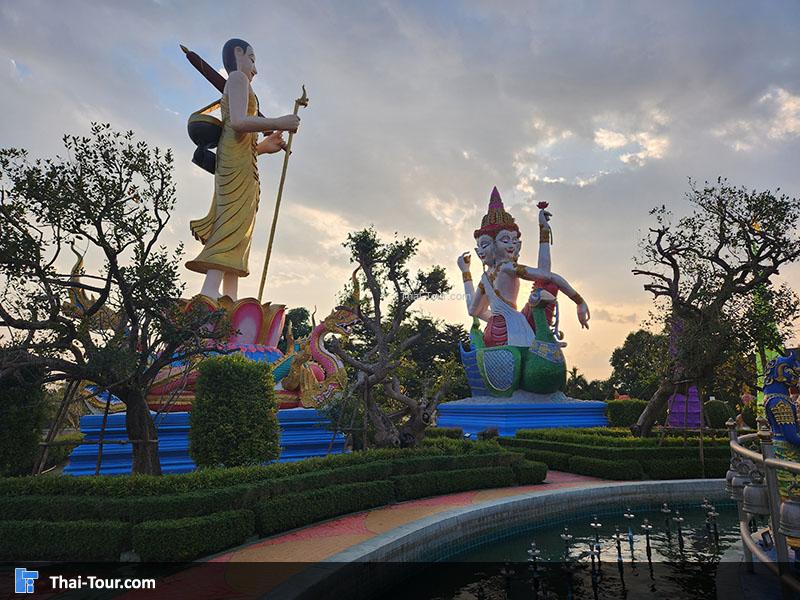 รอบนอก วัดแสงแก้วโพธิญาณ