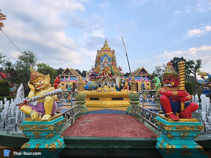 รอบนอก วัดแสงแก้วโพธิญาณ