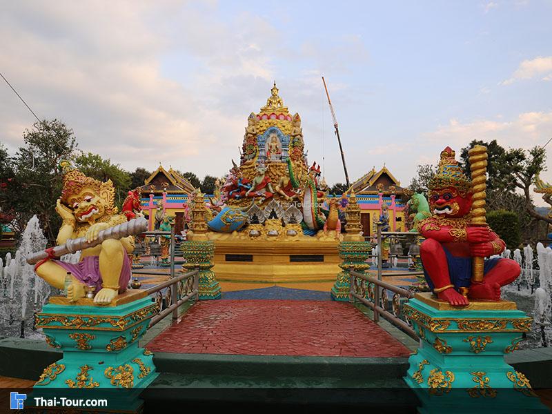 รอบนอก วัดแสงแก้วโพธิญาณ