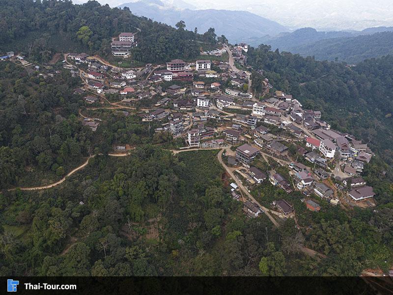 ภาพมุมสูง ดอยผาฮี้