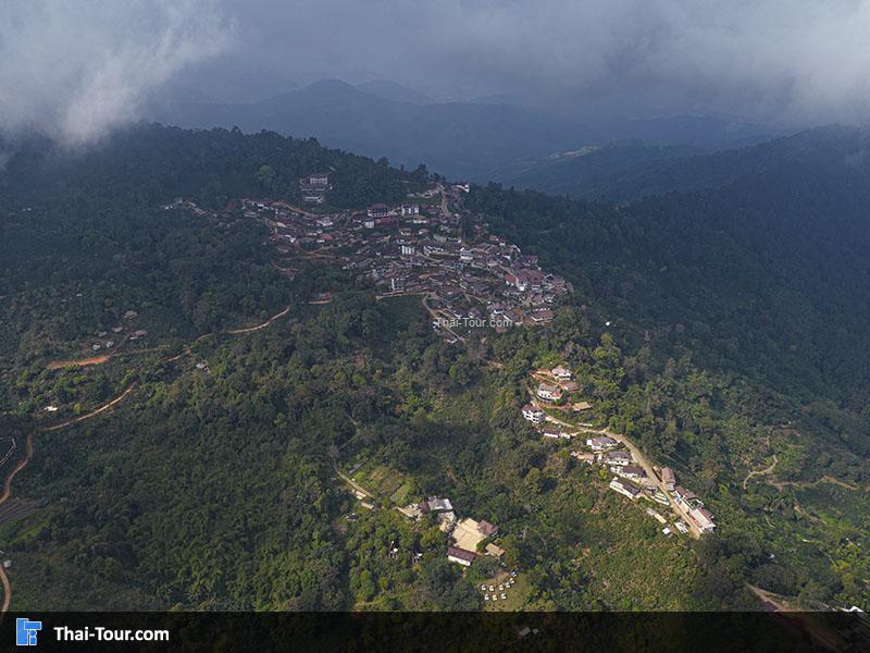 ภาพมุมสูง ดอยผาฮี้