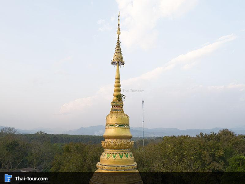 ภาพมุมสูง วัดพระเจ้าทองทิพย์