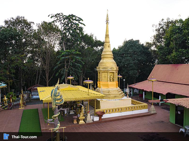 ภาพมุมสูง วัดพระธาตุจอมหมอกแก้ว