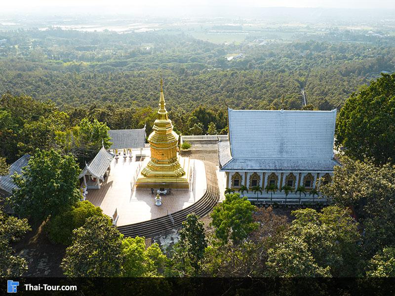 ภาพมุมสูง วัดพระธาตุจอมกิตติ