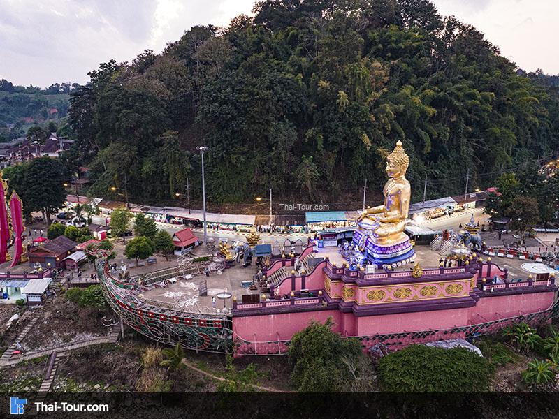 ภาพมุมสูง สามเหลี่ยมทองคำ