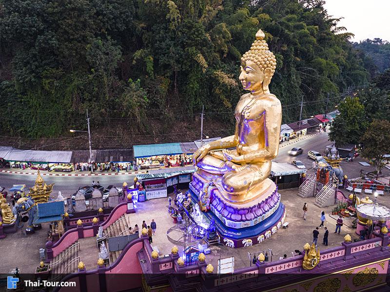 ภาพมุมสูง สามเหลี่ยมทองคำ