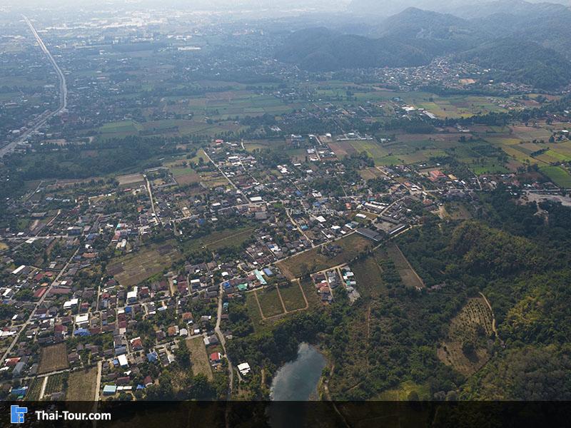 ภาพมุมสูง อ่างเก็บน้ำห้วยไคร้