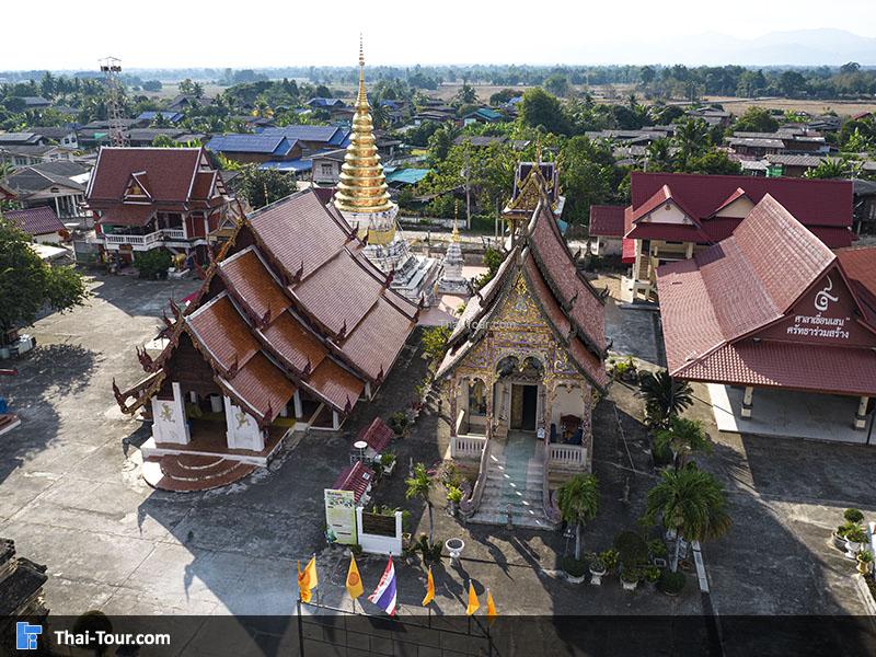 ภาพมุมสูง วัดเวียง