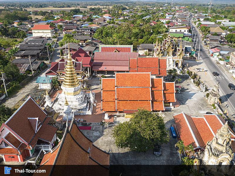 ภาพมุมสูง วัดเวียง