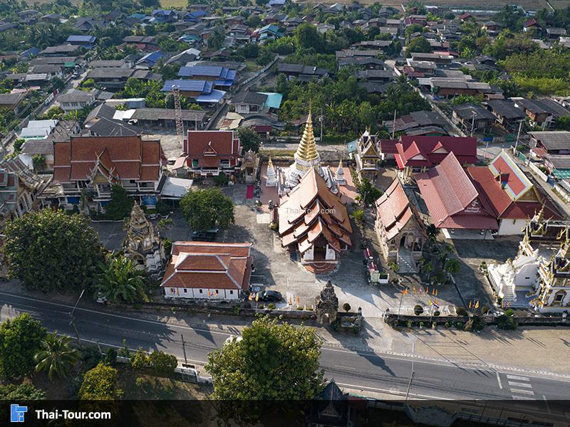 ภาพมุมสูง วัดเวียง