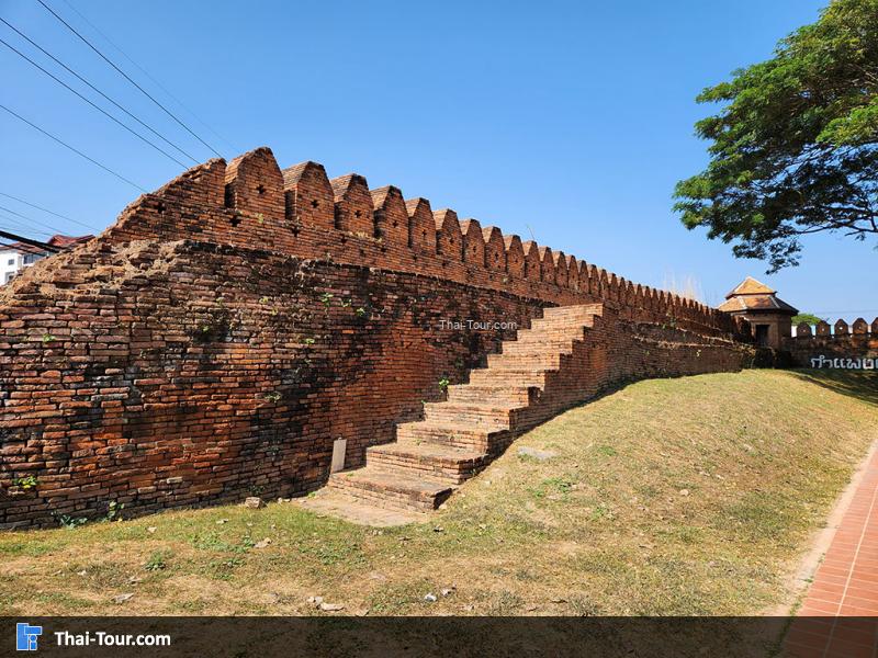 บรรยากาศ กำแพง ร่มรื่น 