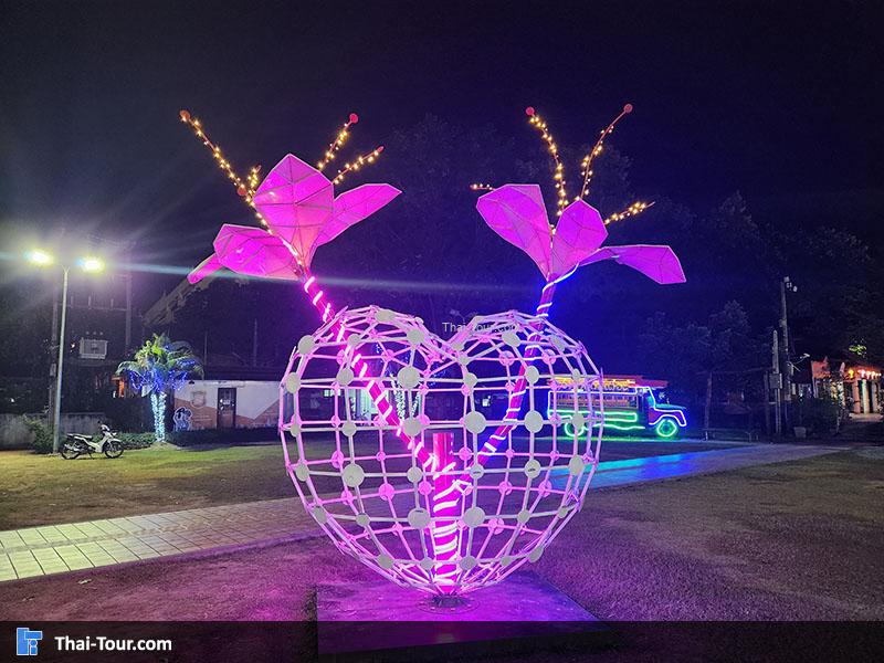 บรรยากาศ ถนนคนเดินน่าน