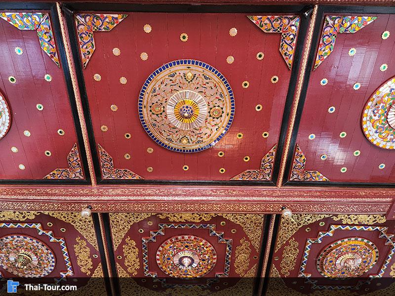 ภายในพระอุโบสถ วัดกู่คำ เมืองน่าน