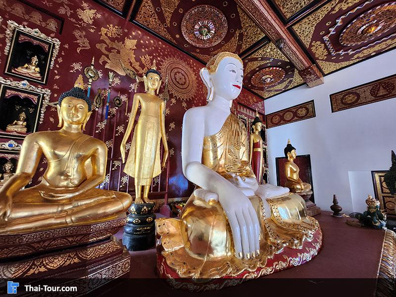 ภายในพระอุโบสถ วัดกู่คำ เมืองน่าน