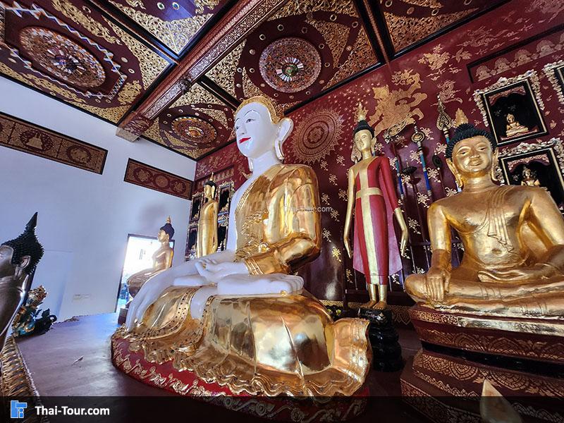 ภายในพระอุโบสถ วัดกู่คำ เมืองน่าน