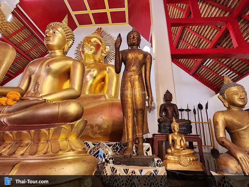 ภายในพระอุโบสถ วัดพญาภู