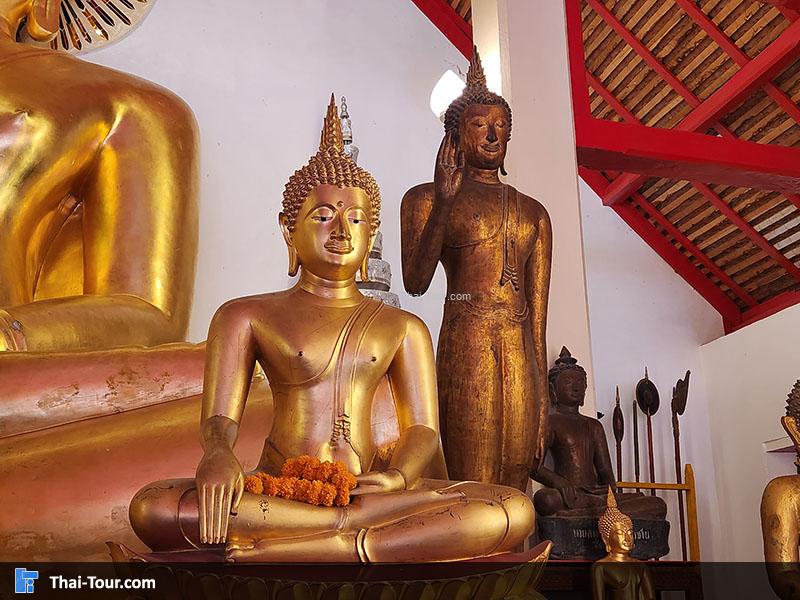 ภายในพระอุโบสถ วัดพญาภู