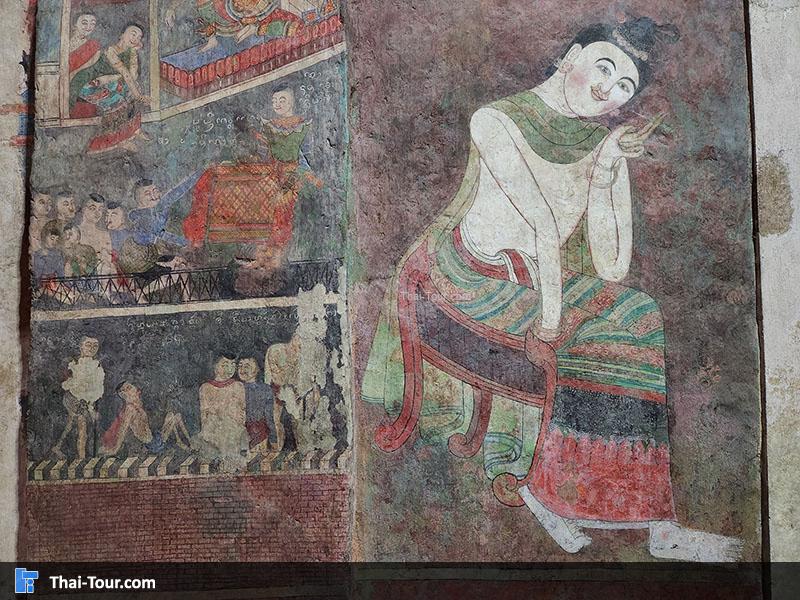 จิตรกรรมฝาผนัง ของวัดภูมินทร์