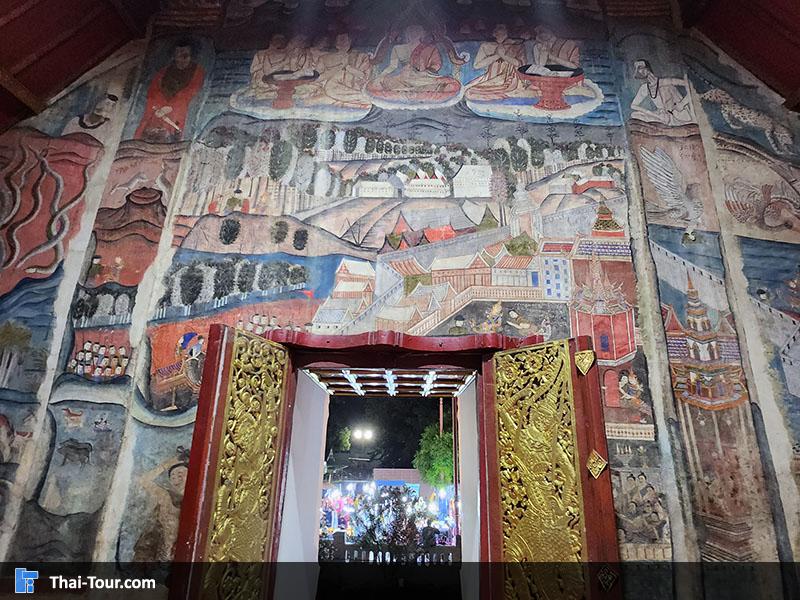 จิตรกรรมฝาผนัง ของวัดภูมินทร์