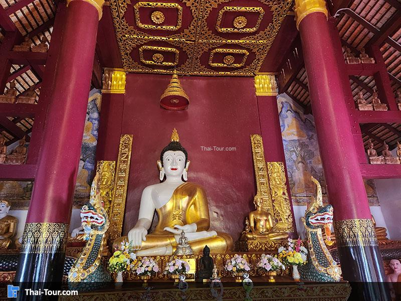 ภายในพระอุโบสถ วัดหัวข่วง