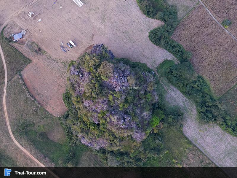 ภาพมุมสูง ภูลังกา พะเยา