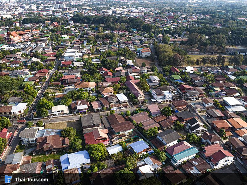 ภาพมุมสูง วัดพระนอน