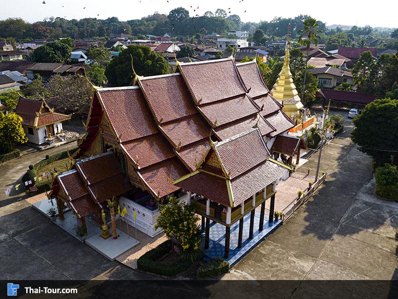 ภาพมุมสูง วัดพระนอน