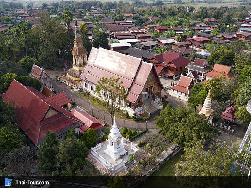 ภาพมุมสูง วัดพระหลวง 