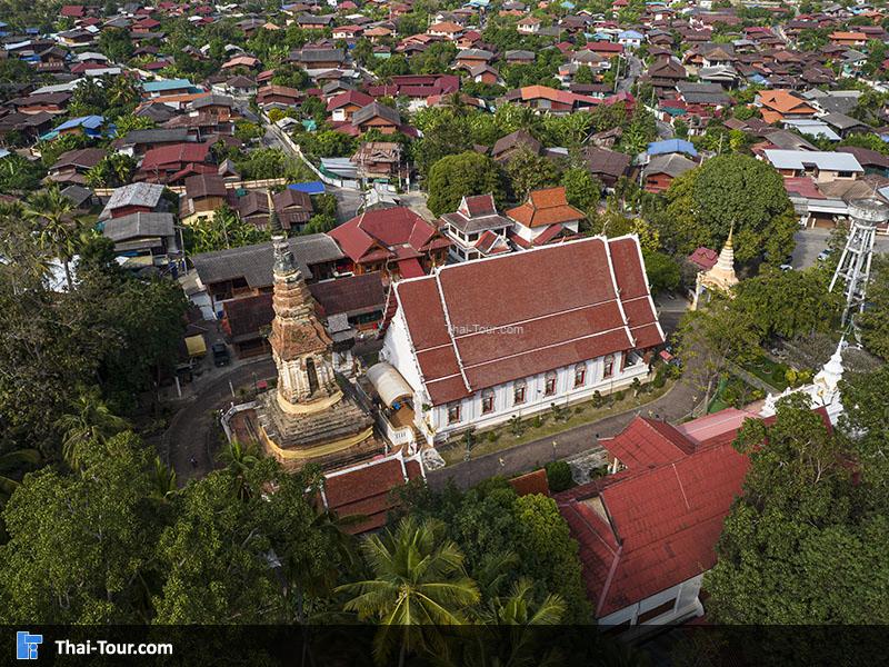 ภาพมุมสูง วัดพระหลวง 