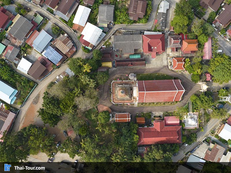 ภาพมุมสูง วัดพระหลวง 