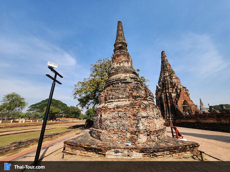 บรรยากาศ วัดไชยวัฒนาราม