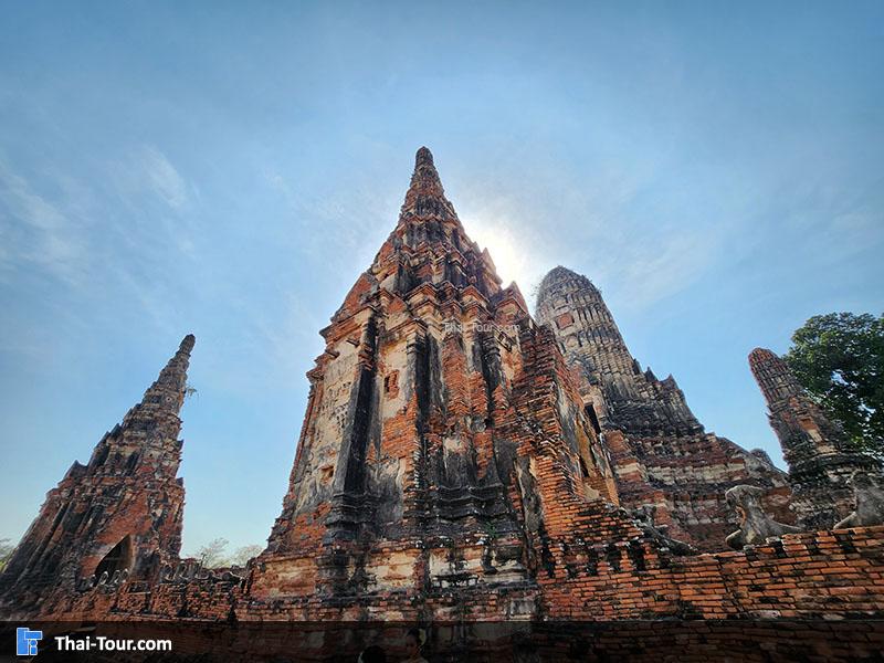 บรรยากาศ วัดไชยวัฒนาราม