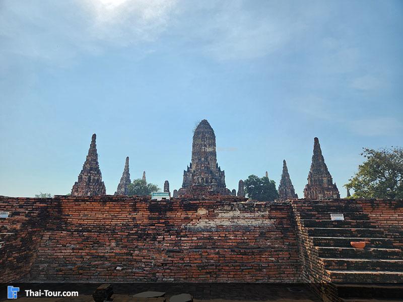 บรรยากาศ วัดไชยวัฒนาราม