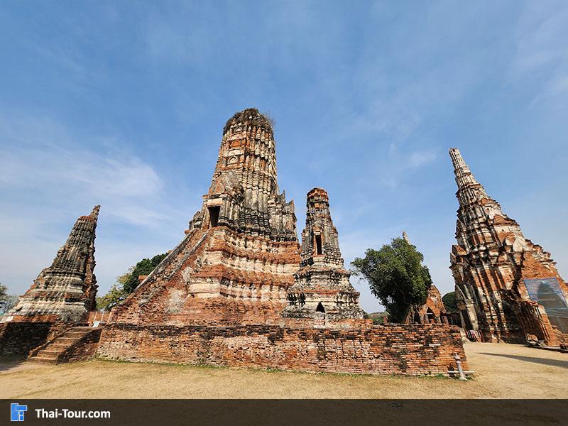 บรรยากาศ วัดไชยวัฒนาราม